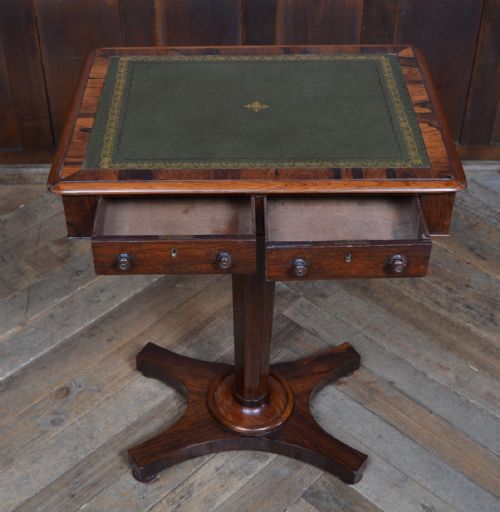 VICTORIAN ROSEWOOD OCCASIONAL TABLE - ADDITIONAL PHOTO 7