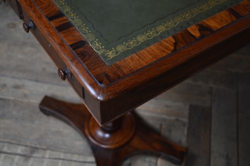 VICTORIAN ROSEWOOD OCCASIONAL TABLE - ADDITIONAL PHOTO 11