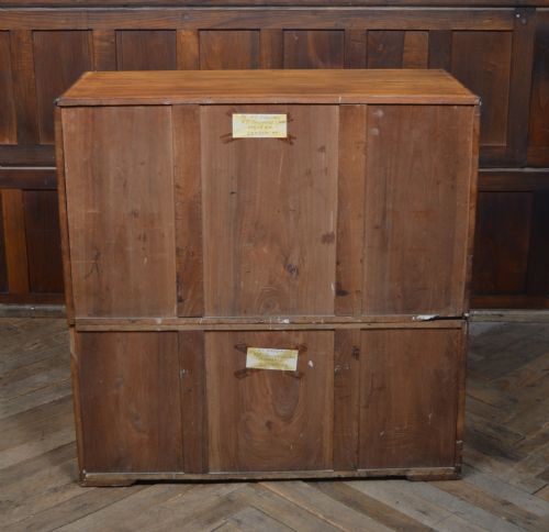 CAMPHOR WOOD CAMPAIGN SECRETAIRE CHEST - ADDITIONAL PHOTO 19