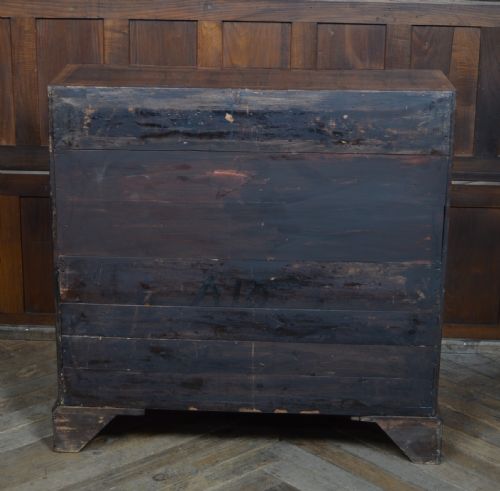 GEORGIAN WALNUT WRITING BUREAU - ADDITIONAL PHOTO 15