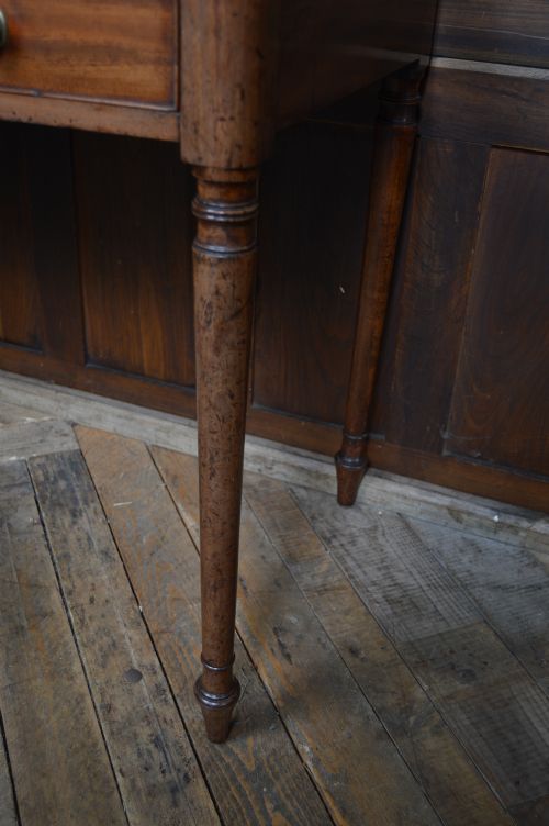 VICTORIAN MAHOGANY WRITING DESK - ADDITIONAL PHOTO 2