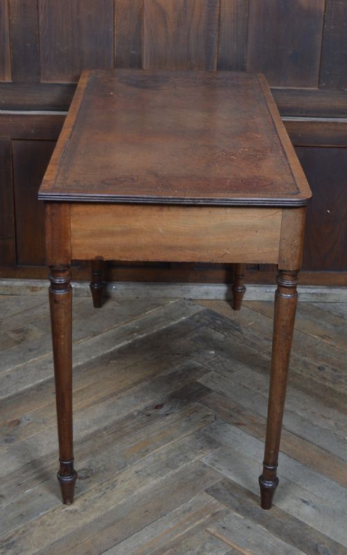 VICTORIAN MAHOGANY WRITING DESK - ADDITIONAL PHOTO 9