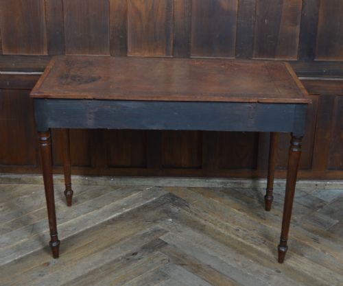 VICTORIAN MAHOGANY WRITING DESK - ADDITIONAL PHOTO 13