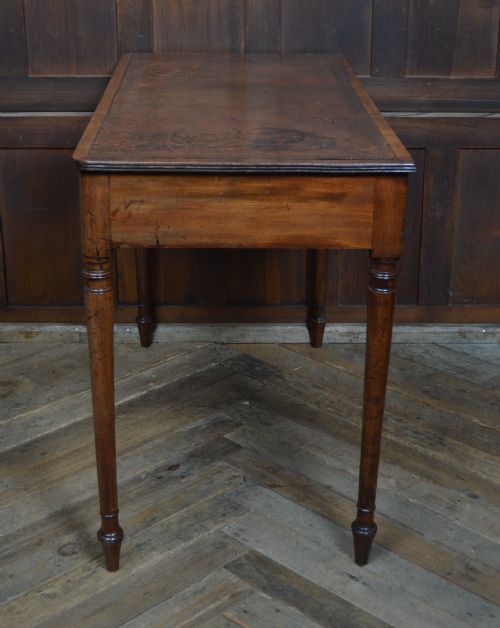 VICTORIAN MAHOGANY WRITING DESK - ADDITIONAL PHOTO 15