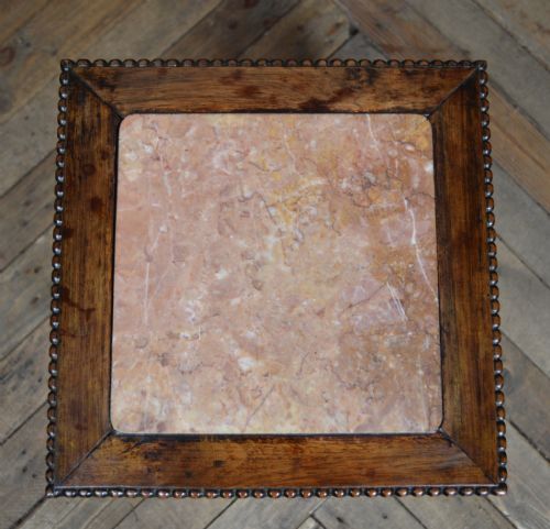 CHINESE MARBLE TOP PLANT STAND - ADDITIONAL PHOTO 10