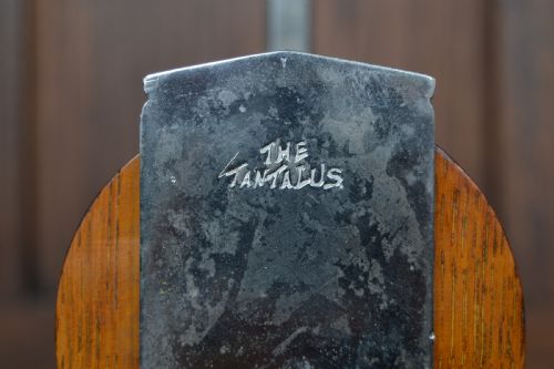 EDWARDIAN OAK TANTALUS - ADDITIONAL PHOTO 4