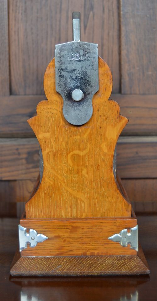 EDWARDIAN OAK TANTALUS - ADDITIONAL PHOTO 7