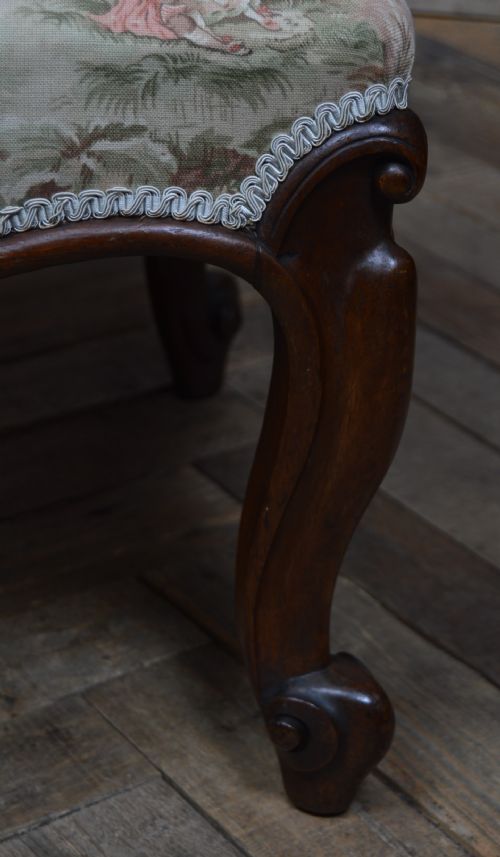 VICTORIAN ROSEWOOD STOOL - ADDITIONAL PHOTO 2