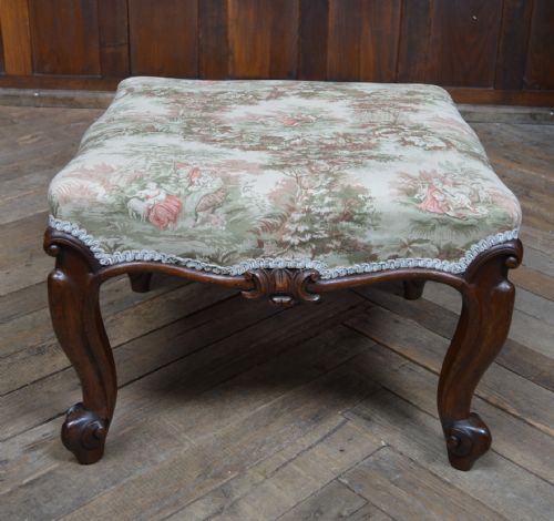 VICTORIAN ROSEWOOD STOOL - ADDITIONAL PHOTO 6