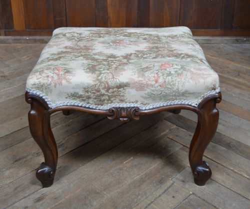 VICTORIAN ROSEWOOD STOOL - ADDITIONAL PHOTO 8