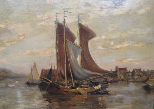 JAMES CAMPBELL NOBLE OIL PAINTING - ADDITIONAL PHOTO 9