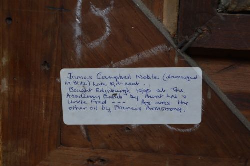 JAMES CAMPBELL NOBLE OIL PAINTING - ADDITIONAL PHOTO 14