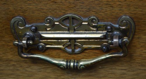 EDWARDIAN WALNUT LINEN PRESS - ADDITIONAL PHOTO 12