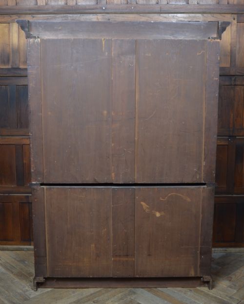EDWARDIAN WALNUT LINEN PRESS - ADDITIONAL PHOTO 18