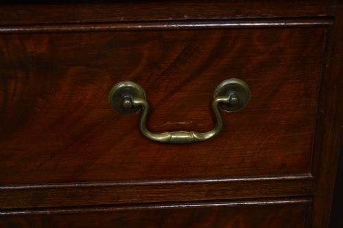 EDWARDIAN MAHOGANY CHEST OF DRAWERS - ADDITIONAL PHOTO 1