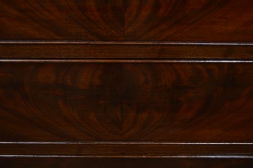 EDWARDIAN MAHOGANY CHEST OF DRAWERS - ADDITIONAL PHOTO 2