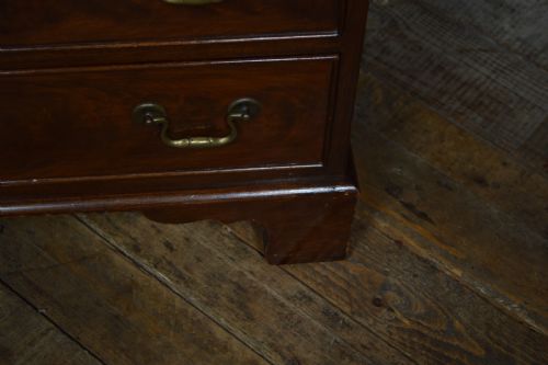 EDWARDIAN MAHOGANY CHEST OF DRAWERS - ADDITIONAL PHOTO 3