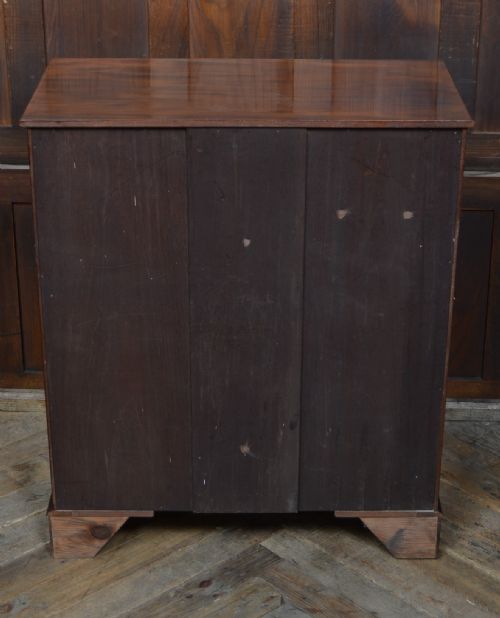 EDWARDIAN MAHOGANY CHEST OF DRAWERS - ADDITIONAL PHOTO 7
