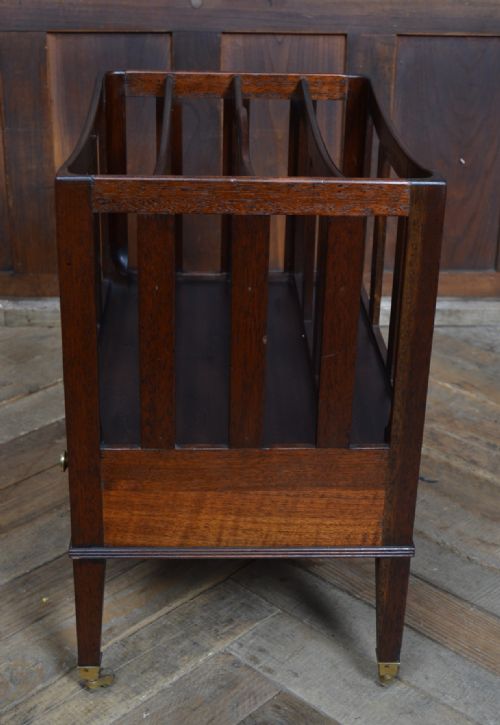 19TH CENTURY MAHOGANY CANTERBURY - ADDITIONAL PHOTO 9