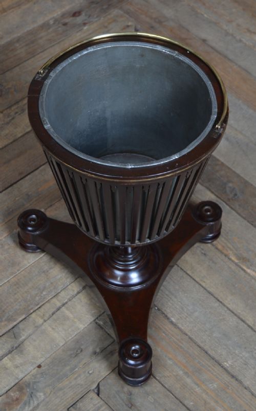 EDWARDIAN MAHOGANY PLANTER - ADDITIONAL PHOTO 1