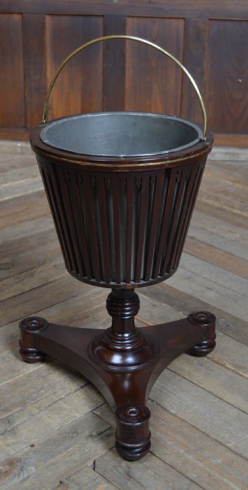 EDWARDIAN MAHOGANY PLANTER - ADDITIONAL PHOTO 2