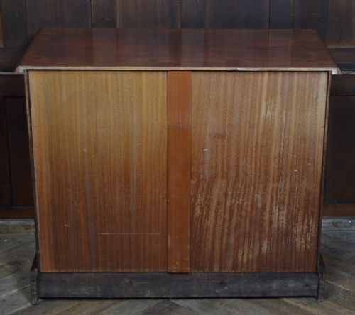 EDWARDIAN MAHOGANY KNEE HOLE DESK - ADDITIONAL PHOTO 9