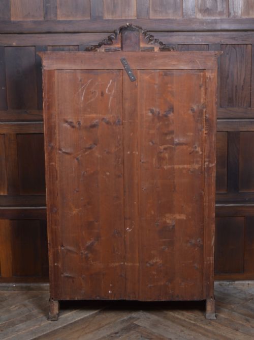 FRENCH WALNUT BOOKCASE DISPLAY CABINET - ADDITIONAL PHOTO 10