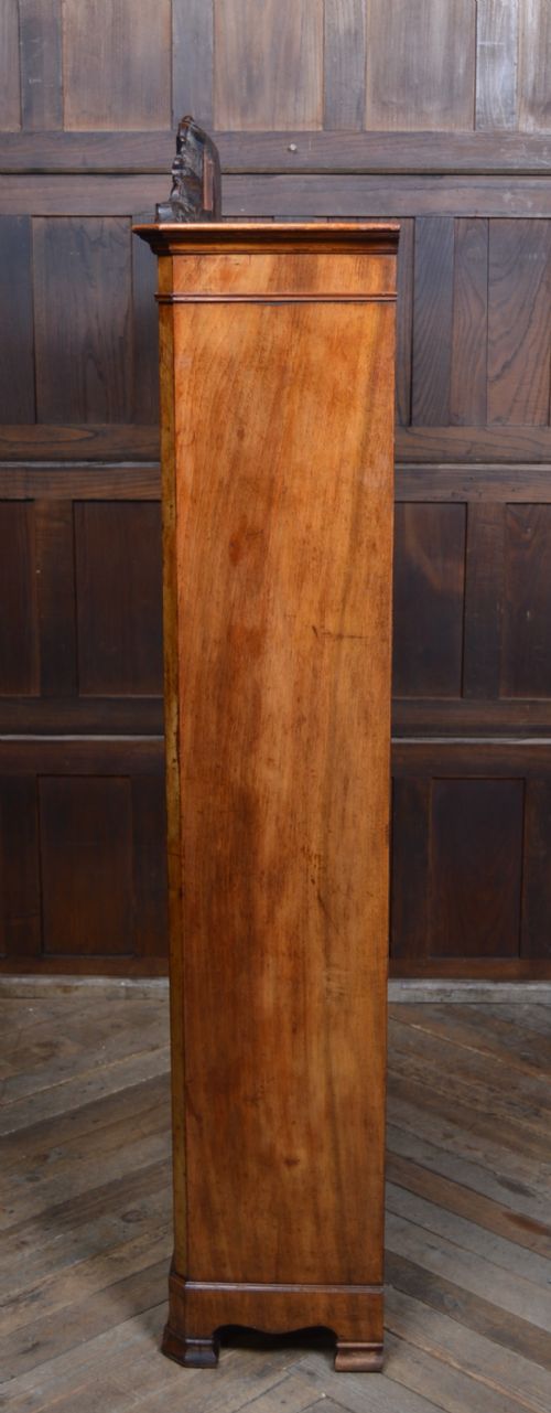 FRENCH WALNUT BOOKCASE DISPLAY CABINET - ADDITIONAL PHOTO 11