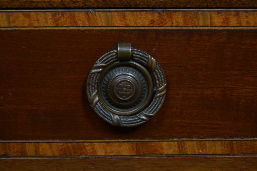MAHOGANY REVOLVING BOOKCASE BY JOHN TAYLOR OF EDINBURGH - ADDITIONAL PHOTO 4