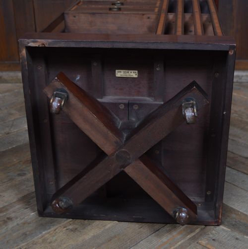 MAHOGANY REVOLVING BOOKCASE BY JOHN TAYLOR OF EDINBURGH - ADDITIONAL PHOTO 10