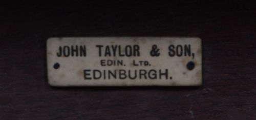 MAHOGANY REVOLVING BOOKCASE BY JOHN TAYLOR OF EDINBURGH - ADDITIONAL PHOTO 11