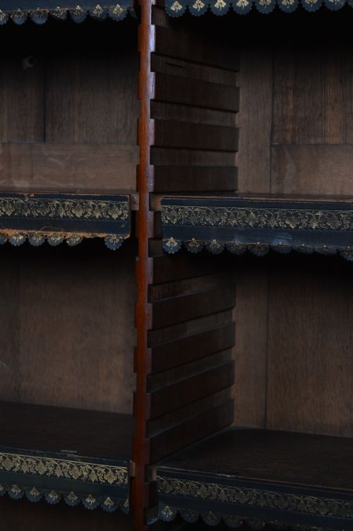 GEORGIAN MAHOGANY BOOKCASE - ADDITIONAL PHOTO 12