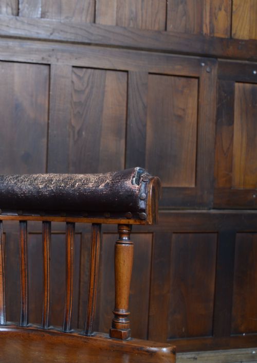 EDWARDIAN REVOLVING DESK CHAIR - ADDITIONAL PHOTO 1
