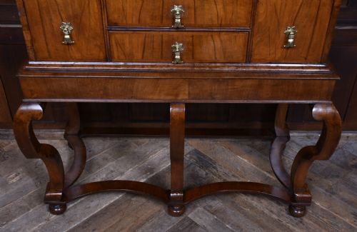 QUEEN ANNE WALNUT CHEST ON STAND - ADDITIONAL PHOTO 4