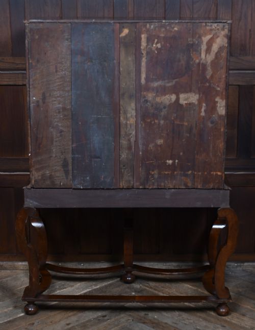 QUEEN ANNE WALNUT CHEST ON STAND - ADDITIONAL PHOTO 9