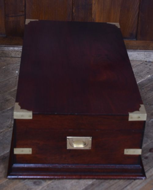 19TH CENTURY TEAK STORAGE BOX - ADDITIONAL PHOTO 7