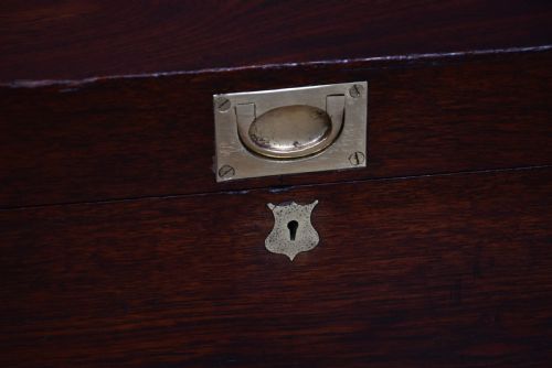 19TH CENTURY TEAK STORAGE BOX - ADDITIONAL PHOTO 11