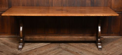 oak refectory table - CATEGORY: ANTIQUE TABLES - DATED 1920