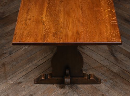 OAK REFECTORY TABLE - ADDITIONAL PHOTO 4