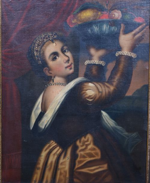 EUROPEAN SCHOOL OIL ON CANVAS - ADDITIONAL PHOTO 1