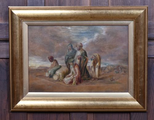 OIL ON CANVAS AFTER WILLIAM JAMES MULLER - ADDITIONAL PHOTO 3