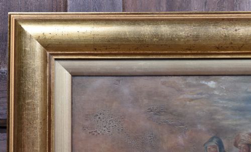 OIL ON CANVAS AFTER WILLIAM JAMES MULLER - ADDITIONAL PHOTO 5