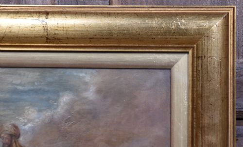 OIL ON CANVAS AFTER WILLIAM JAMES MULLER - ADDITIONAL PHOTO 6