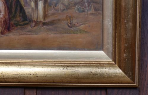 OIL ON CANVAS AFTER WILLIAM JAMES MULLER - ADDITIONAL PHOTO 7