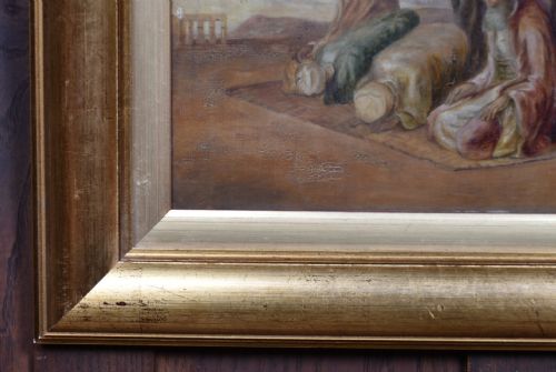 OIL ON CANVAS AFTER WILLIAM JAMES MULLER - ADDITIONAL PHOTO 8