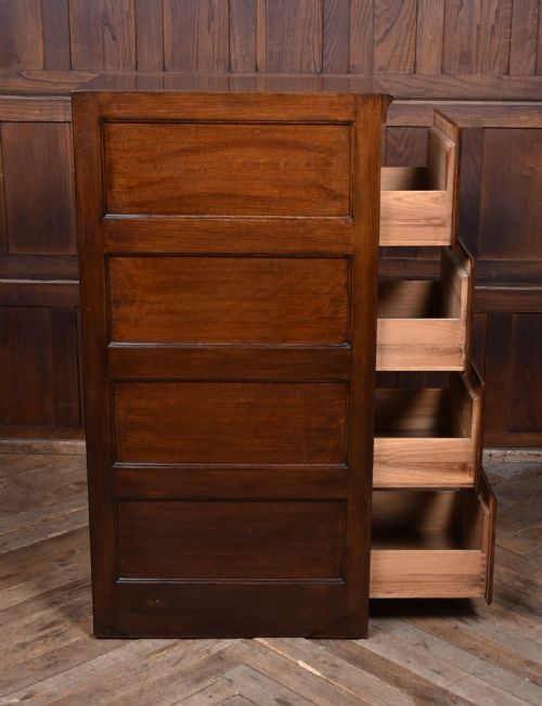 EDWARDIAN OAK FILING CABINET - ADDITIONAL PHOTO 8