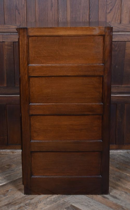 EDWARDIAN OAK FILING CABINET - ADDITIONAL PHOTO 10