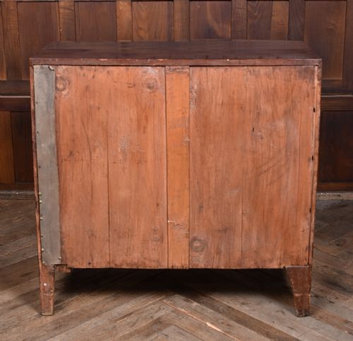 MAHOGANY BOWFRONT CHEST OF DRAWERS - ADDITIONAL PHOTO 14