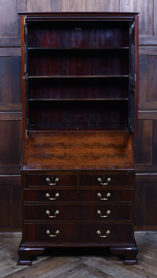 EDWARDIAN MAHOGANY TURNER WOODWARD CO BUREAU BOOKCASE - ADDITIONAL PHOTO 5