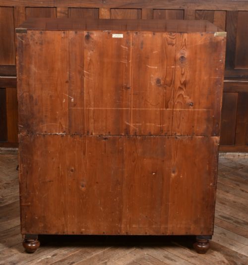 19TH CENTURY PADAUK CAMPAIGN CHEST - ADDITIONAL PHOTO 15